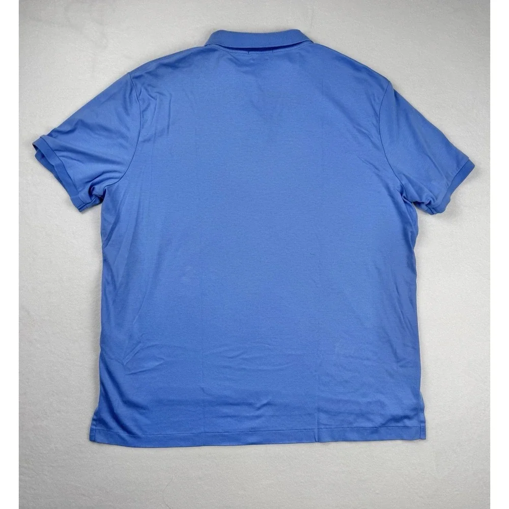 Polo Ralph Lauren Pima Soft Touch Polo Shirt‎ Blue Size XXL